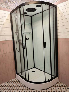 Душевая кабина Frank F418 / F411 / F412 Black