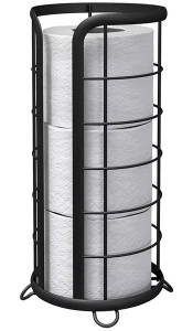 Держатель для туалетной бумаги Rea black matt 07014 напольный