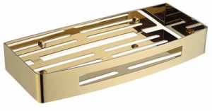 Полка Omnires Uni UN10331GL / UN10331GLB, золото