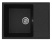 Кухонная мойка Practik PR-M 650, 65х50, белый камень