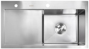 Кухонная мойка Avina HM7843 с коландером и дозатором