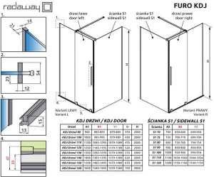Фронтальная стенка Radaway Furo Wall 780