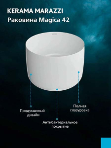 Умывальник Kerama Marazzi Magica MA.wb.42