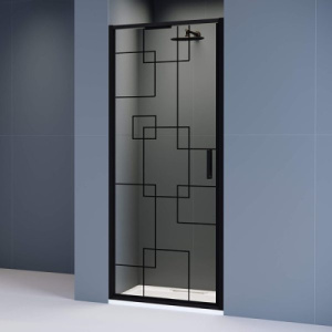 Душевая дверь RGW Stilvoll SV-05B black smart line, 90х195, black smart line