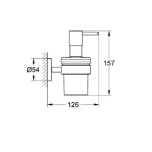 Дозатор для жидкого мыла Grohe Essentials 40448001