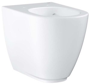 Приставной унитаз Grohe Essence Ceramic 3957300H безободковый, белый