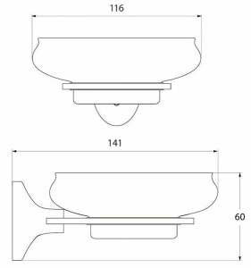 Мыльница Iddis Leaf LEASBC0I42