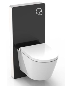 Инсталляционный модуль для подвесного унитаза Brunnen EIS BE-5221 Button Black