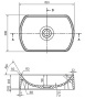 Умывальник Lauter Laguna 21L453G