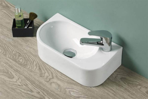 Умывальник CeramaLux 78204R / 78204L, 40х21 левый