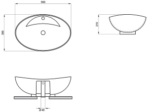 Умывальник Lavinia Boho Bathroom Sink 33311100
