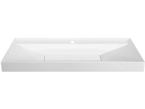 Умывальник Belux Триумф 600 / 1000 / 1200 белый матовый Solid Surface, 120х50