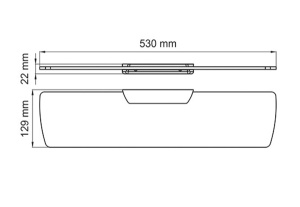 Полка Wasserkraft Glan K-5124