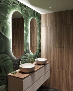 Столешница Cersanit Wood, 60х45, орех матовый