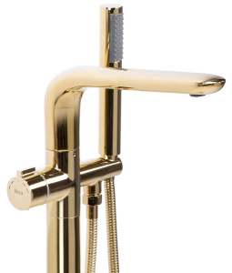 Смеситель для ванны Rea Clark gold REA-B5302 / gold matt REA-B5303 напольный