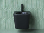Подвесное биде CeramicaNova Metric CN3008MB с донным клапаном