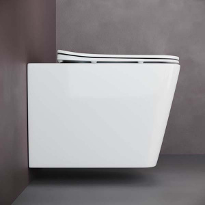 Подвесной унитаз CeramicaNova Cubic CN1806 Rimless Soft Close