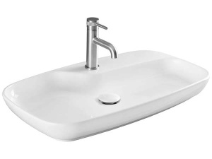 Умывальник Allen Brau Liberty 2 4.32011.20 / 4.32011.21, 70х43, белый