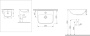 Умывальник AM.PM Inspire C504811WH