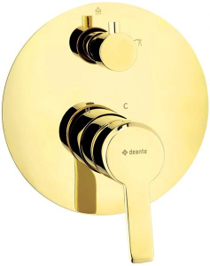 Смеситель встраиваемый Deante Arnika Gold BQA_Z44P / BQA_R44P (2 функции)