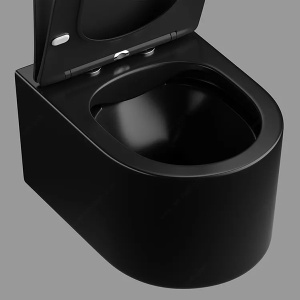 Подвесной унитаз Cerutti Tanaro Aria MB CT9238 безободковый с крышкой SoftClose