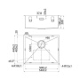 Кухонная мойка Iddis Edifice EDI54G0i77