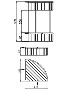 Полка Gappo G334-2