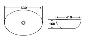 Умывальник BelBagno BB1104