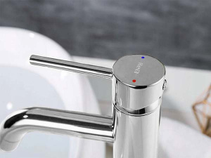 Смеситель для умывальника Rea Lungo Chrome REA-B4104 / Lungo Black Mat REA-B4103 / Lungo Gold REA-B9409 / Lungo Rose Gold REA-B6321, хром