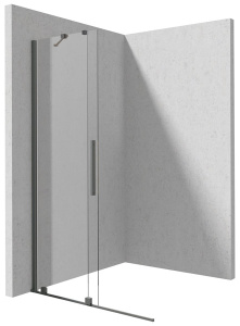 Душевая стенка Deante Prizma Walk-In KTJ_D39R / KTJ_D30R / KTJ_D32R / KTJ_D34R, 90х195, прозрачный