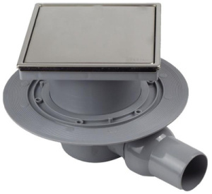 Душевой трап Pestan Confluo Standart Plate 1 2 in 1, 10х10 см