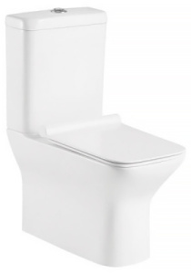 Напольный унитаз BelBagno Romano безободковый, белый