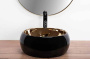 Умывальник Rea Luna Black Gold U3306