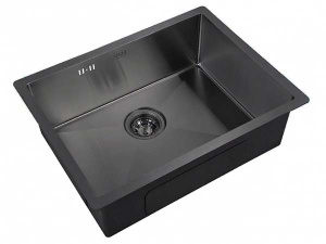 Кухонная мойка Zorg PVD 4444 / PVD 4844 / PVD 5844 / PVD 7444 Grafit, 74х44, графит