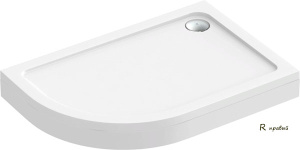 Душевой поддон Good Door Раунд R New 120х80 L/R, 120х80