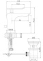 Смеситель для умывальника Lemark Contest LM5806CW