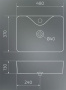 Умывальник Gid Bm9091