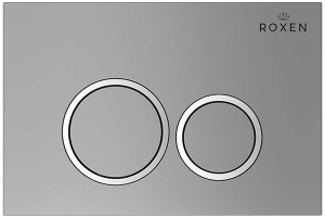 Комплект инсталляции 6 в 1 Roxen StounFix Dual Fresh 932494 с аромадозатором, сатин (хром матовый)