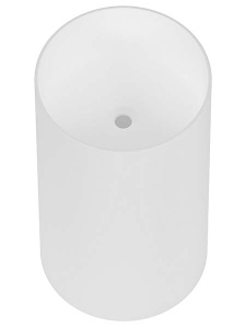 Умывальник Belux Осло 2 450x850 белый матовый Solid Surface напольный