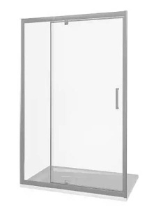 Душевая дверь Good Door Orion WTW-PD-C-CH, 100х185, прозрачный