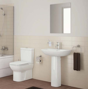 Напольный унитаз Vitra S20 9800B003-7204 (сиденье Soft Close), белый