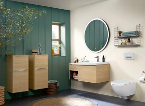 Подвесной унитаз Villeroy&Boch Subway 3.0 4670TS01 безободковый с сиденьем Soft Close