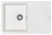 Кухонная мойка AquaSanita Rock SQR 103, 78х51, alba