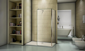 Боковая стенка Good Door Walk-in SP+P C-CH 80 / 90 / 100, 100х195, прозрачный
