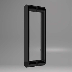 Душевая дверь Vincea Dice VDS-4D прозрачная профиль черный, 110х200, прозрачный