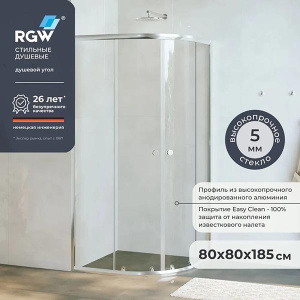 Душевой уголок RGW Dolphin TN-204-J / TN-209-J прозрачный