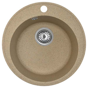 Кухонная мойка Gran-Stone GS-08 S, 50х50/бежевый