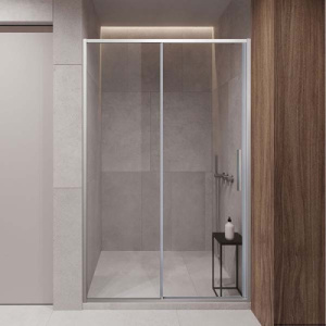 Душевая дверь Vincea Slim-U VDS-2SU прозрачная профиль хром, 110х200, прозрачный