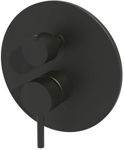 Смеситель скрытого монтажа Paffoni Light LIG019NO / LIG019CR / LIG019ST (3 функции), нержавеющая сталь
