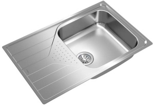 Кухонная мойка TEKA Universe 50 T-XP 1B 1D, 79х50, полированный max